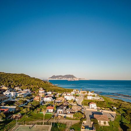 Increible Villa De Madera Con Vistas Al Mar Algeciras Buitenkant foto