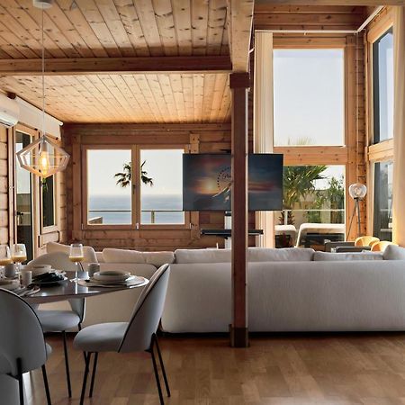 Increible Villa De Madera Con Vistas Al Mar Algeciras Buitenkant foto